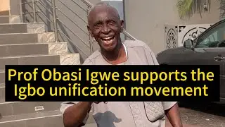 Professor Obasi Igwe meetings the Igbo unification movement for the first time. 