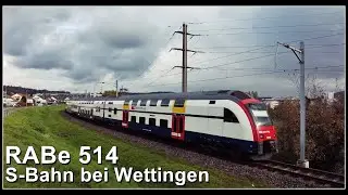 S-Bahn Z&uuml;rich / SBB DTZ / RABe 514 / 2. Generation / Doppelstocktriebzug bei Wettingen