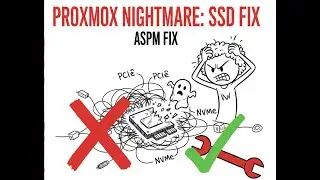 Кошмар Proxmox: устранение проблемы с исчезновением SSD (устранение неполадок PCIe NVMe и исправл...
