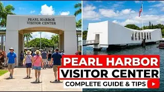 Inside Pearl Harbor Visitor Center - Hawaii