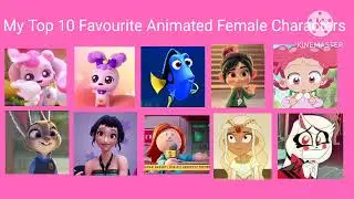 My Top 10 Favourite Female Cartoon Characters 