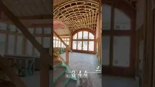 Greatest Sibling installs a groin vault. Before & After footage. We will Timelapse the next one .
