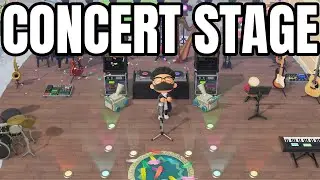 Build A AMAZING Music Area In Animal Crossing New Horizons