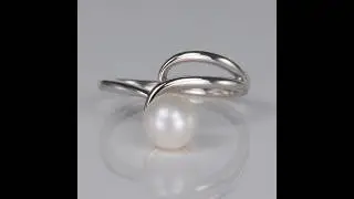 Sterling Silver and Freshwater Pearl Ring
