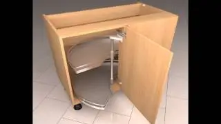Diy-Kitchens.com - Corner Carousel Mechanism