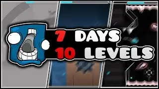 DanZmeN 7 Days 10 Levels | ALL LEVELS 100% | Geometry Dash 2.11