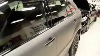 Матовый темно-серый Lexus RX300 Harrier от Wrap Workz Hong Kong
