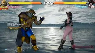 Tekken 7 - King max damage combos (no wall, no rage, no counter hit)