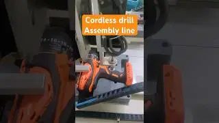 Cordless Drill Assembly Line | Power Tool Manufacturing #CordlessDrill #PowerTools #AssemblyLine