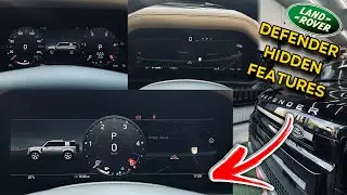 Land Rover Defender Hidden Features | Display Layout Setting | ADAS Sytem in Defender