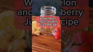 Watermelon and Strawberry Juice Recipe #juicerecipes #juicing #juicecleanse   #healthandwellness