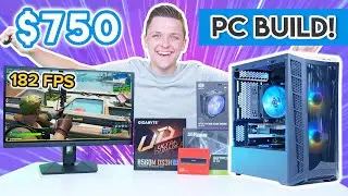 $750 In Stock Gaming PC Build 2021! [GTX 1650 Super & i5 11400F Gaming Benchmarks!]