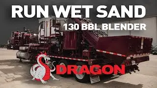 Run WET FRAC SAND in a Few Simple Steps! - Dragon Blender