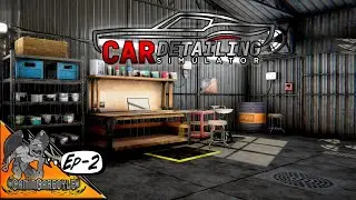Getting The Business Started!| Ep-2 | Car Detail Simulator EA |