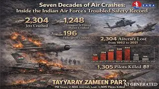 Indian Air Force: 70 Years of Fighter Jet and Helicopter Crashes Explained