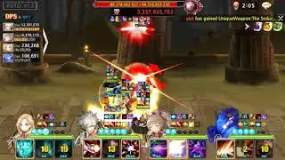 King's Raid: Guild Raid Hard mode Maviel. Requina Test!