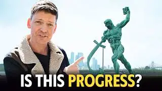 This Statue Reveals the Hidden Dangers of 'Progress'
