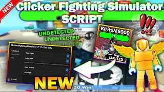 *NEW* Clicker Fighting Simulator Script (PASTEBIN 2023) (GET UGC, AUTOFARM MOBS, CHEST OPEN)