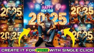 Happy New Year Ai Photo Editing | New Year Ai Photo Editing | New Year Photo Editing 2025