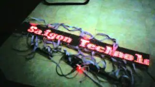 led matri 16x128