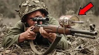 How a U.S. Sniper's Soup Can Trick Eliminated 112 Japanese in 5 Days