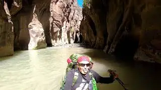 The NaRRoWS @ Zion NP... It's time to go back 😎 #zionnp #thenarrows thenarr