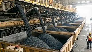How Crude Oil is Transformed into Desert-Proof Roads | Inside a Dubai Mega Factory