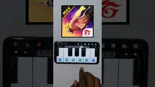 FREE FIRE TUNE 🔥🔥 | Easy Mobile PianoTutorial | #shorts #trendingshorts #ytshorts #pianotutorial