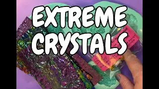 #169 How to Make EXTREME Epoxy Resin Faux Crystals #Juliartstudio