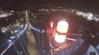 Climbing Lions Gate Bridge (172m) *refined no blur*
