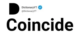 Coincide Meaning In Telugu