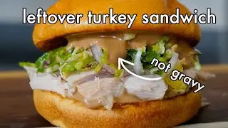 Leftover Turkey Sandwich