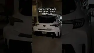 GR Corolla Clear Sequential Taillights from CraftcPerformance! 🤩🔥#toyota #lights #aftermarket #fyp