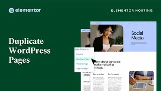 Duplicate WordPress Pages for a Faster Workflow with Elementor Hosting