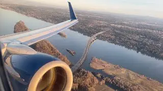 Delta Air Lines Boeing 737-800 (Split-Scimitar Winglets) Takeoff from Portland International Airport