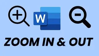 How To Zoom In & Zoom Out In Microsoft Word