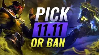 OP PICK or BAN: BEST Builds & Picks For EVERY Role - League of Legends Patch 11.11