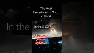 Journey back home to the Top of Scotland - SNOW way ! #snow #snowtravel #scotlandhighlands