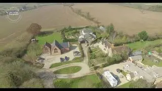 Aerial view South Leigh Village Hall West Oxfordshire