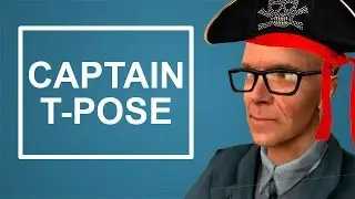 Captain T-Pose | Let's Play | Garry's Mod Prop Hunt Gameplay