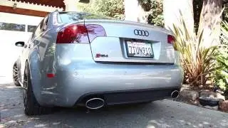 B7 RS4 Milltek Exhaust + JHM Downpipes *cold start*