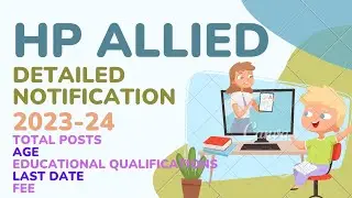 HP Allied Detailed Notification 2023-24 | HP Subordinate Allied Services Vacancies