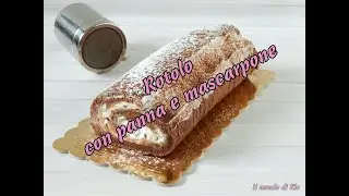 Rotolo con panna e mascarpone