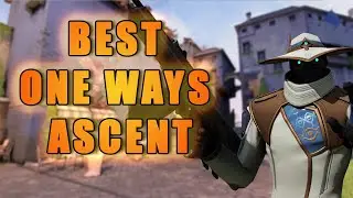 Valorant, Best Cypher One Way Smokes ASCENT
