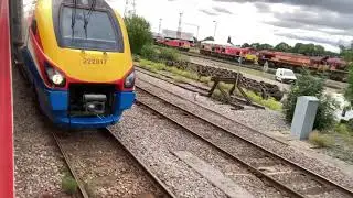 Journey on EMR HST through Toton Sidings! - 02/08/2020