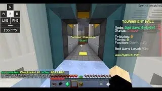 [Former Record] Hypixel - Tournament Hall Parkour Speedrun in 1:08.903