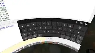 Japanese input test in Virtual Desktop