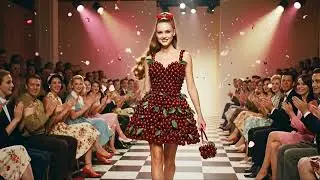 Sweet Fantasy Show: AIモデルとスイーツ衣装