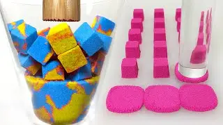 Very Satisfying and Relaxing ASMR 191 Kinetic Sand