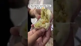 This place in Mussoorie is serving the best veg steam momos better than Delhi😱 | Indian Street Food